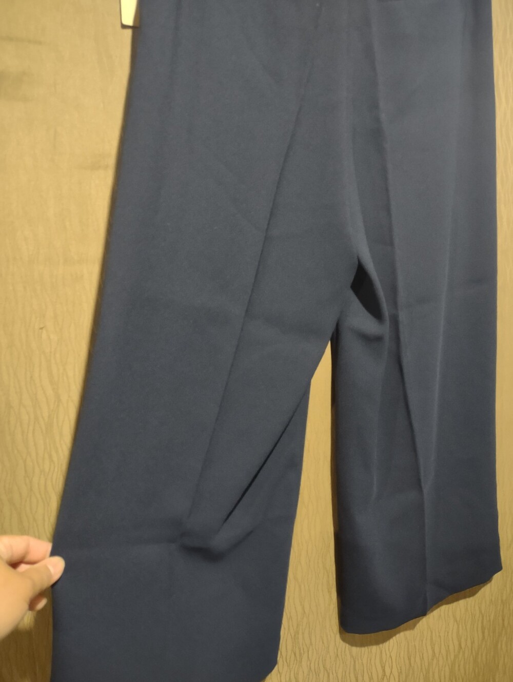 Halogen Women's Wide Leg Crop Pants - 8 - Picture 5 of 9